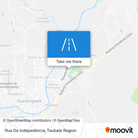 Rua Da Indepedência map