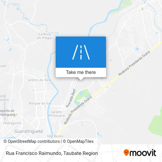 Rua Francisco Raimundo map