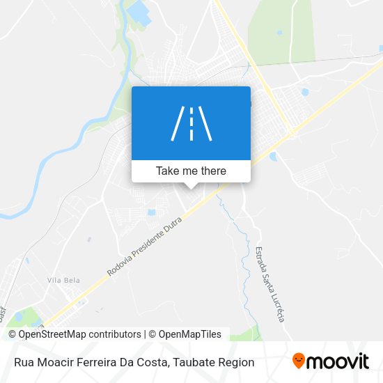 Rua Moacir Ferreira Da Costa map