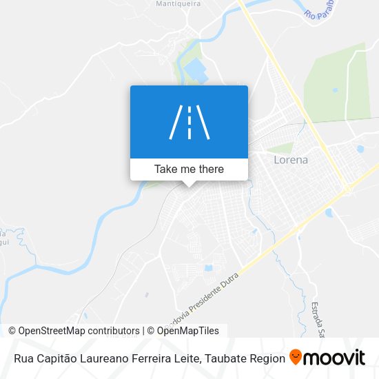 Rua Capitão Laureano Ferreira Leite map