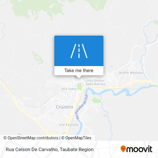 Rua Celson De Carvalho map