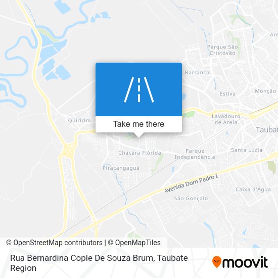 Rua Bernardina Cople De Souza Brum map