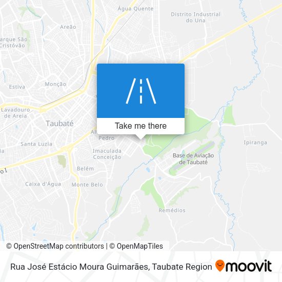 Rua José Estácio Moura Guimarães map