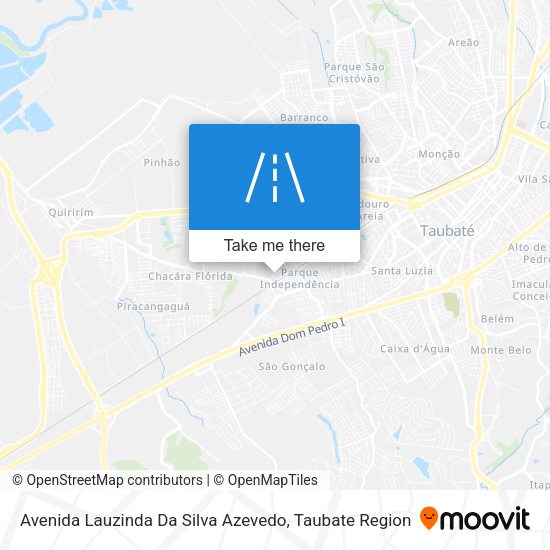 Avenida Lauzinda Da Silva Azevedo map