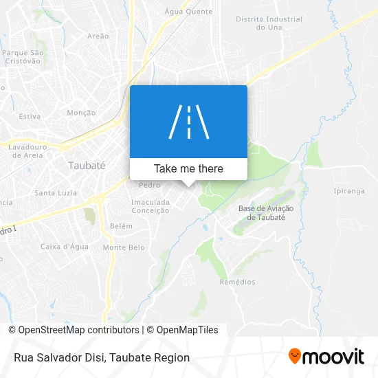 Rua Salvador Disi map