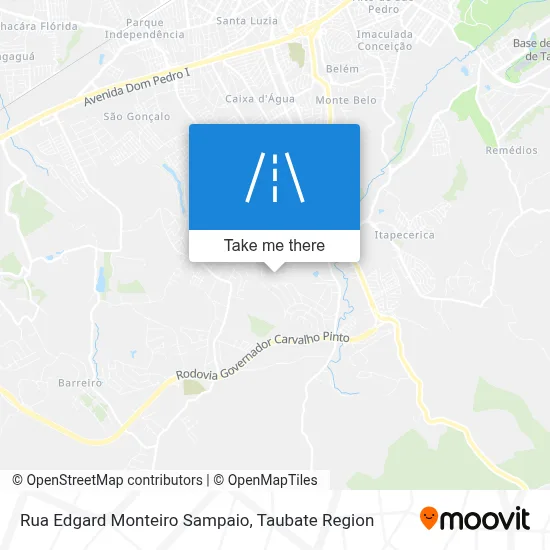 Rua Edgard Monteiro Sampaio map