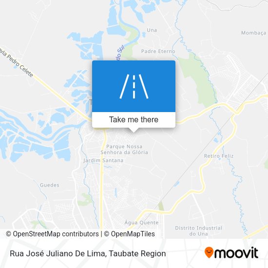 Rua José Juliano De Lima map