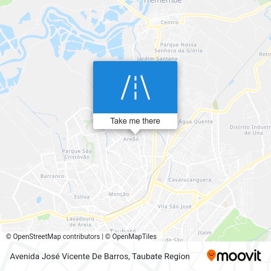 Avenida José Vicente De Barros map