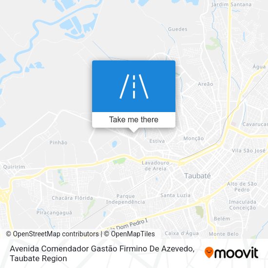 Avenida Comendador Gastão Firmino De Azevedo map