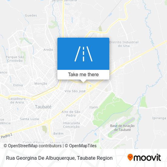 Rua Georgina De Albuquerque map