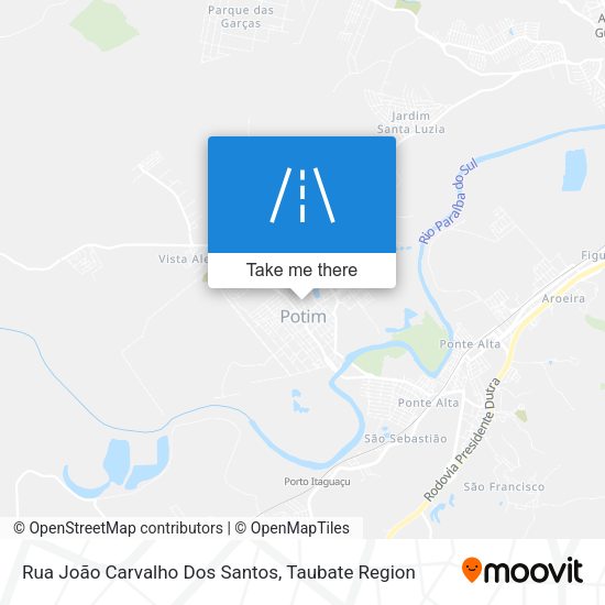 Rua João Carvalho Dos Santos map