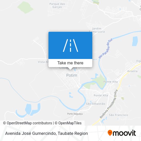Avenida José Gumercindo map