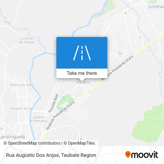 Rua Augusto Dos Anjos map