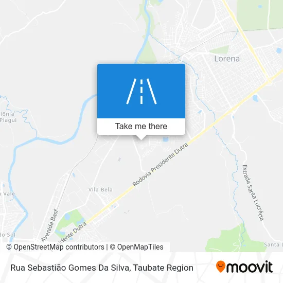 Rua Sebastião Gomes Da Silva map