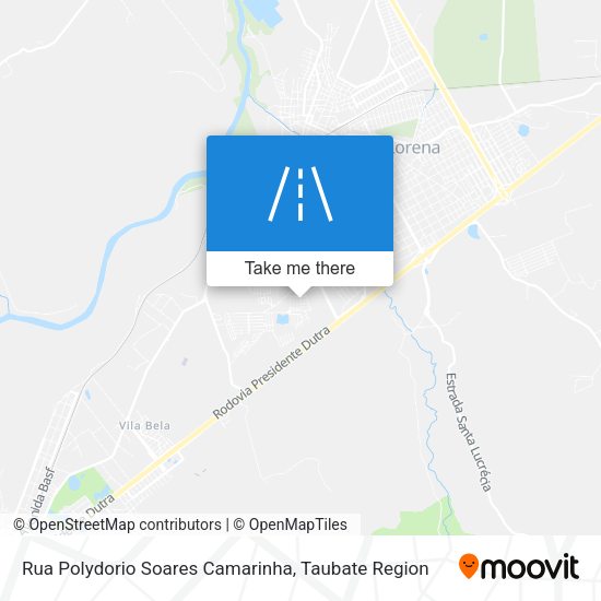 Rua Polydorio Soares Camarinha map