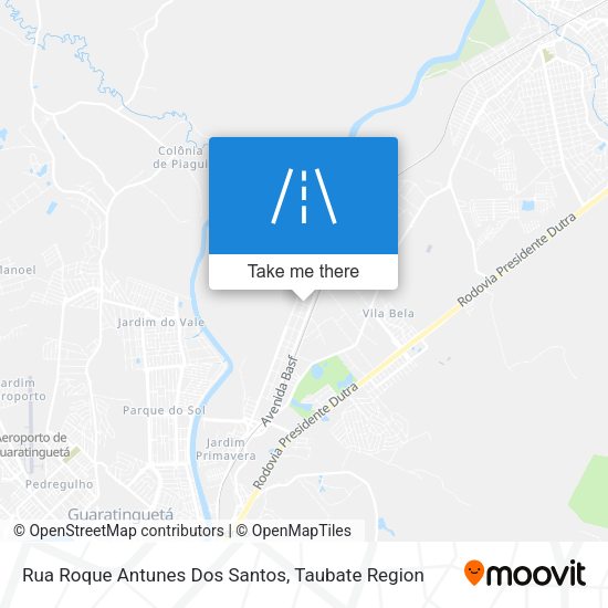 Rua Roque Antunes Dos Santos map