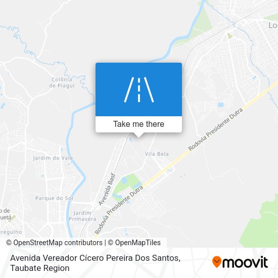 Avenida Vereador Cícero Pereira Dos Santos map