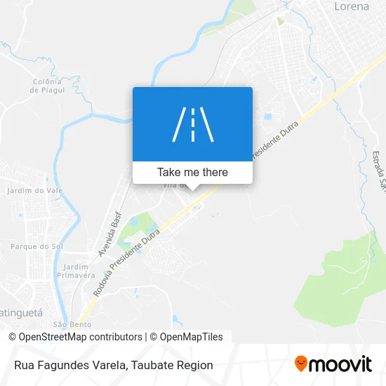 Rua Fagundes Varela map