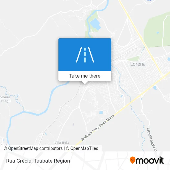 Rua Grécia map