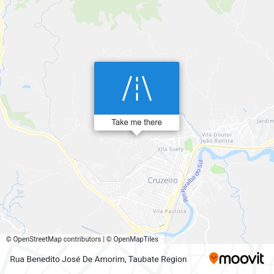 Rua Benedito José De Amorim map