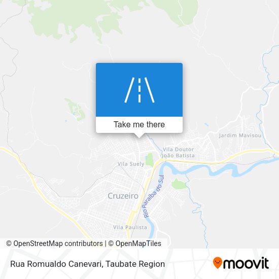 Rua Romualdo Canevari map
