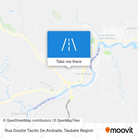Rua Doutor Tacito De Andrade map