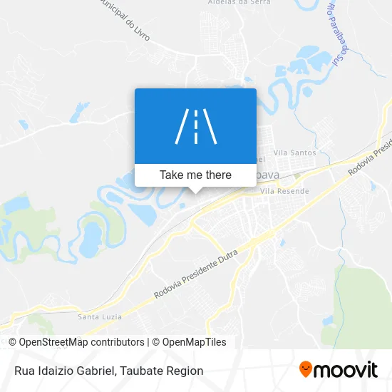 Rua Idaizio Gabriel map