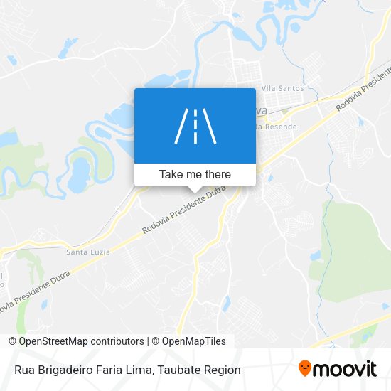 Rua Brigadeiro Faria Lima map