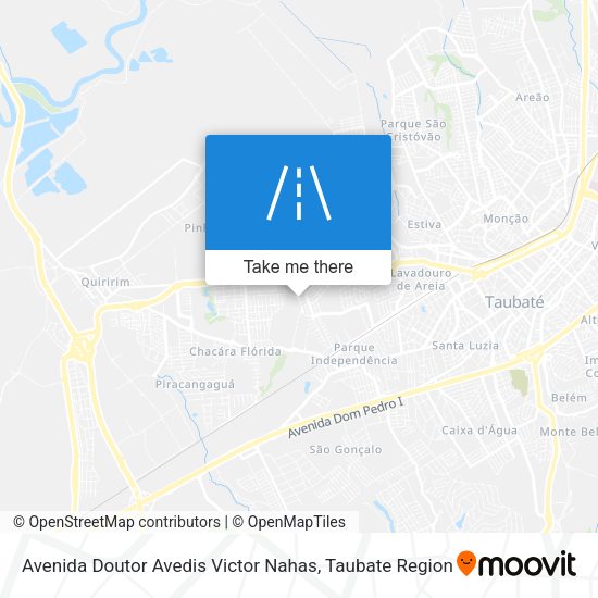 Avenida Doutor Avedis Victor Nahas map