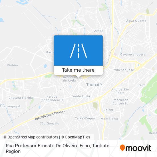 Rua Professor Ernesto De Oliveira Filho map