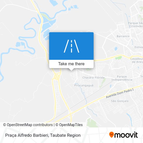 Praça Alfredo Barbieri map
