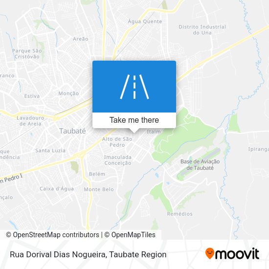 Rua Dorival Dias Nogueira map