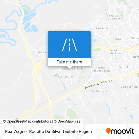 Rua Wagner Rodolfo Da Silva map