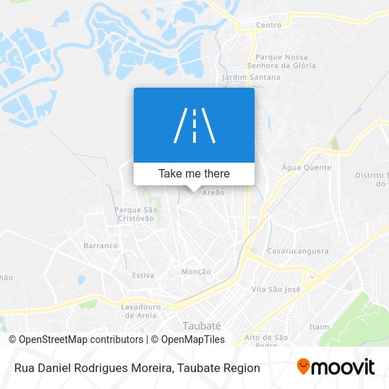 Rua Daniel Rodrigues Moreira map