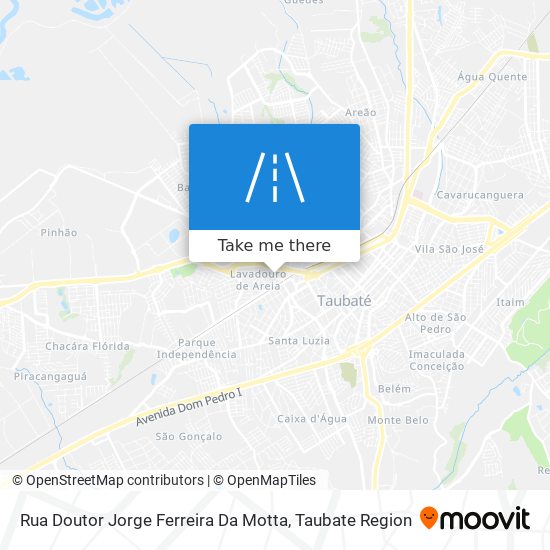 Rua Doutor Jorge Ferreira Da Motta map