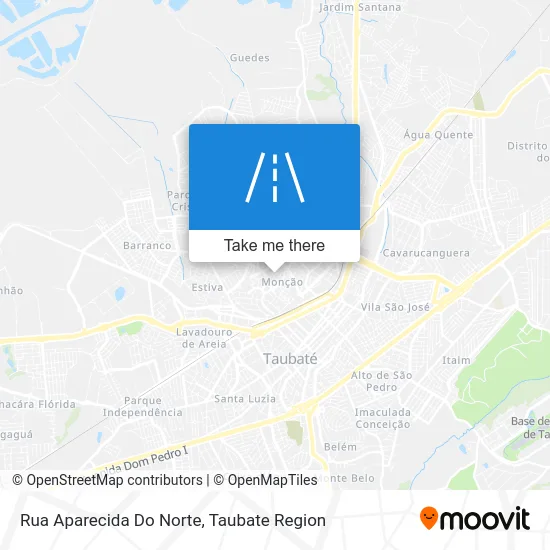 Rua Aparecida Do Norte map
