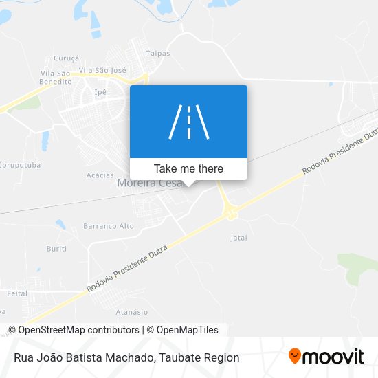 Rua João Batista Machado map