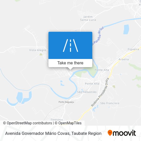 Avenida Governador Mário Covas map