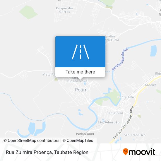 Rua Zulmira Proença map
