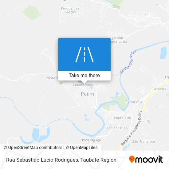 Rua Sebastião Lúcio Rodrigues map