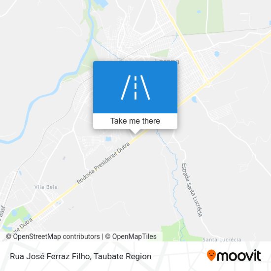 Rua José Ferraz Filho map