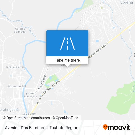 Avenida Dos Escritores map