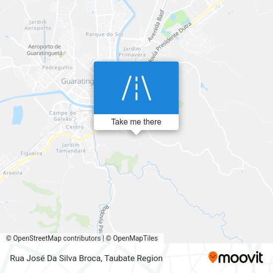 Rua José Da Silva Broca map