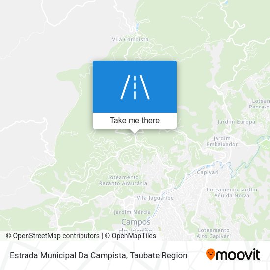 Estrada Municipal Da Campista map