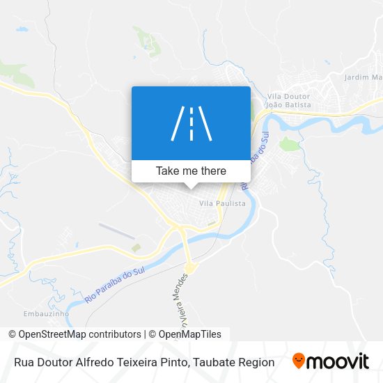 Rua Doutor Alfredo Teixeira Pinto map