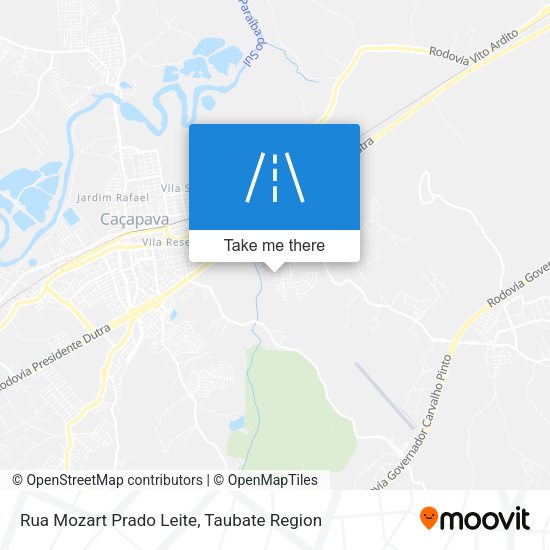 Rua Mozart Prado Leite map