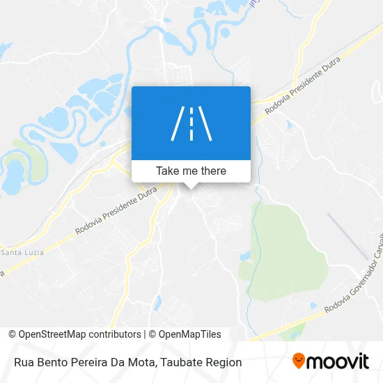 Rua Bento Pereira Da Mota map