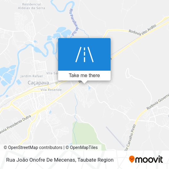 Rua João Onofre De Mecenas map