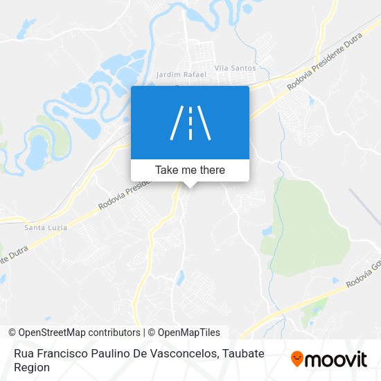 Rua Francisco Paulino De Vasconcelos map