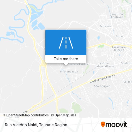 Rua Victório Naldi map